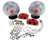 Baer Brakes 88-98 Chevrolet/GMC 2WD Trucks 13in Classic Series Front Brake Kit - Red thumbnail 1