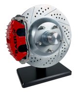 Baer Brakes 88-98 Chevrolet/GMC 2WD Trucks 13in Classic Series Front Brake Kit - Red thumbnail 4