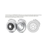 Baer Brakes 64-72 GM A-Body/67-69 F-Body STD Studs 13in Pro+ Front SDZ Brake Kit - Red thumbnail 2