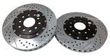 Baer Brakes 04-09 Cadillac XLR Eradispeed+ Front SDZ 2-Piece Performance Brake Rotors thumbnail 2