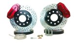 Baer Brakes 79-93 Ford Mustang 11in SS4+ Deep Stage Front SDZ Brake Kit - Fire Red thumbnail 1