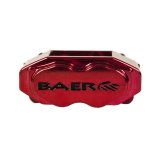 Baer Brakes 79-93 Ford Mustang 11in SS4+ Deep Stage Front SDZ Brake Kit - Fire Red thumbnail 7