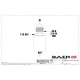 Baer Brakes Residual Valve - 2LB, -3AN Fittings thumbnail 3