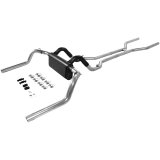 Flowmaster 67-74 Camaro/Nova 2.5in. American Thunder Crossmember-Back Exhaust System thumbnail 1