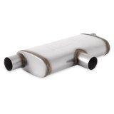Flowmaster 2.50 IN(S)/OUT(D) FlowFX OVAL 4X9X18 Muffler thumbnail 1