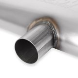 Flowmaster 2.50 IN(S)/OUT(D) FlowFX OVAL 4X9X18 Muffler thumbnail 2