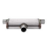 Flowmaster 2.50 IN(S)/OUT(D) FlowFX OVAL 4X9X18 Muffler thumbnail 4