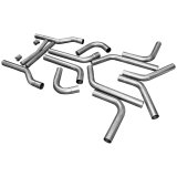 Flowmaster U-FIT 3.00 in. Dual Kit thumbnail 1
