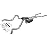 Flowmaster 64-67 GM A-BODY 3in. American Thunder SS Crossmember-Back Exhaust System thumbnail 1