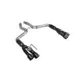 Flowmaster 18-23 Mustang 5.0L Outlaw Axle-Back Exhaust System - Black Tips(w/Valves) thumbnail 4