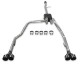 Flowmaster 19-25 GM 1500 5.3L American Thunder Cat-Back Exhaust System - Quad Tips thumbnail 2