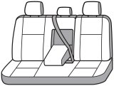 Covercraft 26 Toyota RAV4 Hybrid SeatSaver Custom Seat Cover - Waterproof Grey thumbnail 7