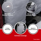 Covercraft 26 Toyota RAV4 Hybrid SeatSaver Custom Seat Cover - Polycotton Charcoal thumbnail 5