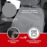 Covercraft 26-Toyota RAV4 SE SeatSaver Custom Seat Cover - Waterproof Grey thumbnail 2