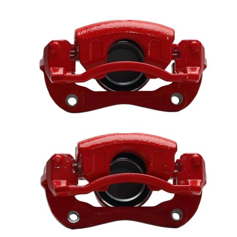 Power Stop 14-19 Kia Soul Front Red Caliper w/Bracket (Pair)