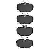 R1 83-04 Saab 9000 Front/Rear Performance Sport Brake Pads thumbnail 4