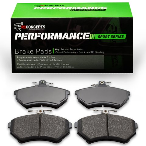 R1 84-23 Volkswagen Jetta Sedan Front Performance Sport Brake Pads