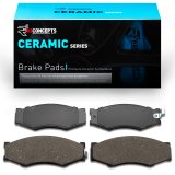 R1 82-97 Nissan Pickup Hardbody Front Ceramic Brake Pads thumbnail 1
