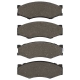 R1 82-97 Nissan Pickup Hardbody Front Ceramic Brake Pads thumbnail 3