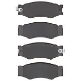 R1 82-97 Nissan Pickup Hardbody Front Ceramic Brake Pads thumbnail 4