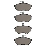 R1 80-97 Volkswagen Corrado Front Ceramic Brake Pads thumbnail 4