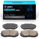 R1 18-26 Mitsubishi L200 Front Ceramic Brake Pads thumbnail 1
