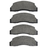 R1 78-80 Ford Fiesta (Usa/Canada) Front Semi Met Brake Pads thumbnail 3