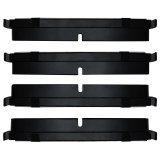 R1 78-89 Plymouth Conquest Rear Semi Met Brake Pads thumbnail 3