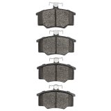 R1 82-83 Audi Coupe Quattro Front Semi Met Brake Pads thumbnail 2