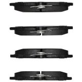 R1 82-83 Audi Coupe Quattro Front Semi Met Brake Pads thumbnail 4