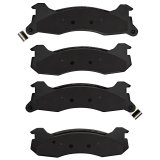 R1 82-90 Mercury Capri Rear Semi Met Brake Pads thumbnail 2