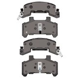 R1 80-91 Pontiac J2000 Sunbird Front Semi Met Brake Pads thumbnail 2