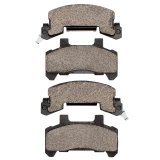 R1 80-91 Pontiac J2000 Sunbird Front Semi Met Brake Pads thumbnail 4