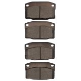 R1 88-93 Pontiac 6000 Front/Rear Semi Met Brake Pads thumbnail 1