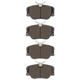 R1 84-95 Mercedes-Benz E300 Front Semi Met Brake Pads thumbnail 1