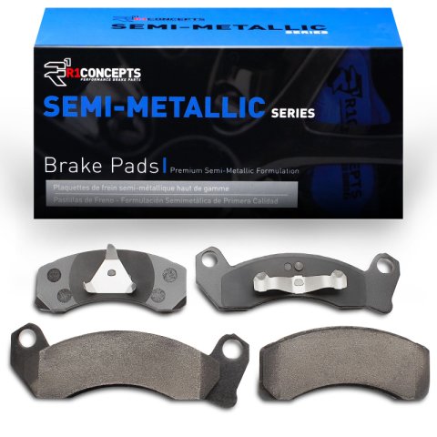 R1 87-93 Ford Thunderbird Front Semi Met Brake Pads thumbnail 1