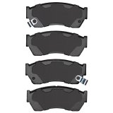 R1 89-01 Suzuki Swift Front Semi Met Brake Pads thumbnail 4