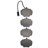 R1 87-95 Land Rover Range Rover Rear Semi Met Brake Pads thumbnail 2