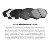 R1 87-12 Workhorse 000Lb Gvw) Front/Rear Semi Met Brake Pads thumbnail 2