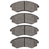 R1 89-03 Nissan Axxess Front Optimum OE Brake Pads thumbnail 1