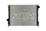 CSF Radiators 3957 Radiator, Aluminum/Plastic, Natural, Crossflow, Upper Passenger Side Inlet, Lower Driver Side Outlet, Chrysler, Each thumbnail 2